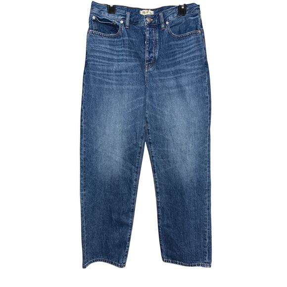 MADEWELL DENIM JEANS LOW SLUNG STRAIGHT - Picture 1 of 6